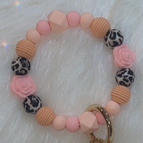 Boujee Beaded Wristlet Keychain - Picture 5 of 5